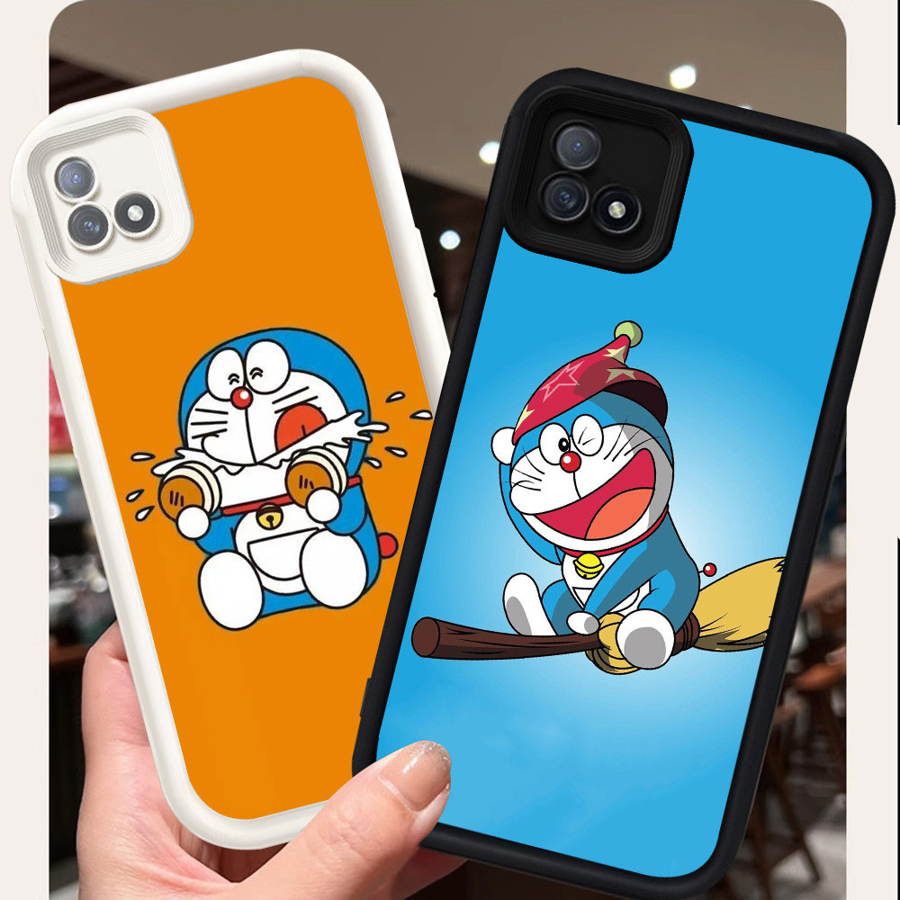 Casing untuk Realme C11 2021 C20 C20A Silikon Case H-100 Doraemon
