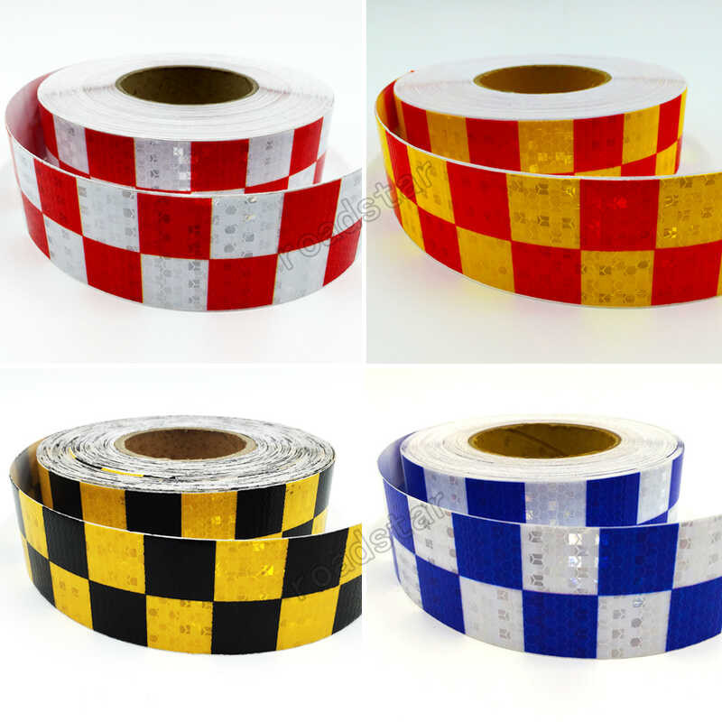 Roadstar 3M Acrylic Adhesive Shining Reflective Warning Tape/Square Printing reflective tape fo