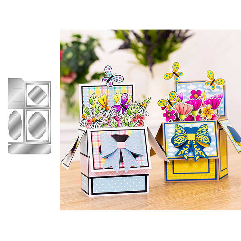 

Cutting Dies Pop-up Boxes Metal Stencils