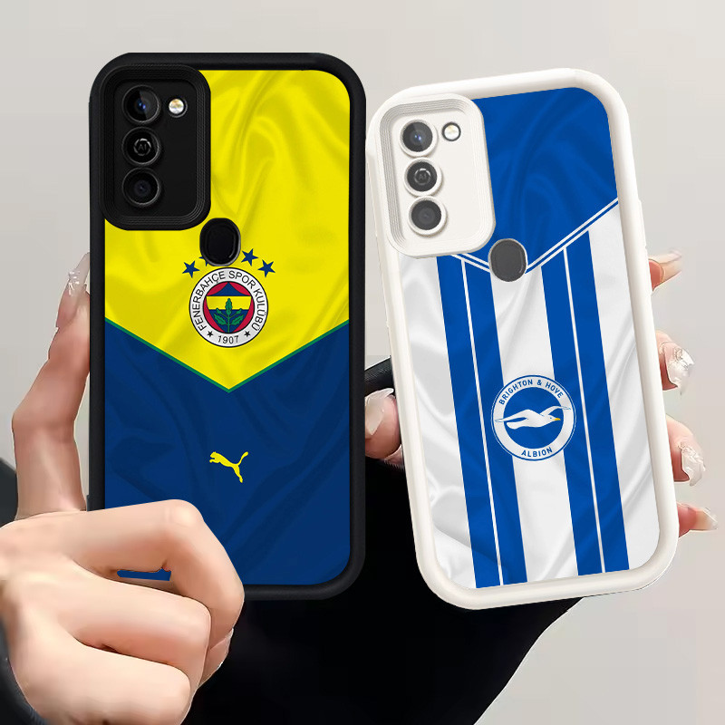 Casing untuk Samsung Galaxy A10S A11 A20 A21S A20S M30S M20 A10 M11 Silikon Case H-73 tim sepak bola