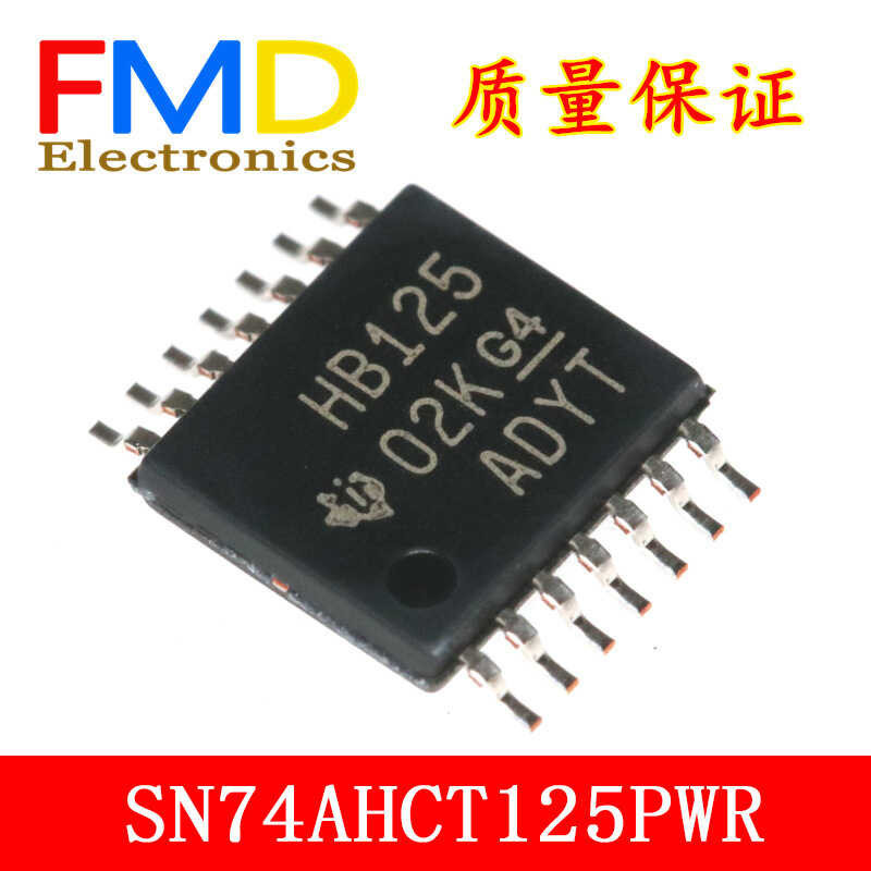 Agen baru 5PCS/LOT SN74AHCT125PWR silk-screen HB125 74 series logic chip patch TSSOP14