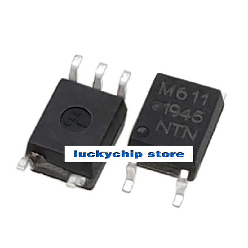 cip mengimport 5PCS HCPL-M611 asli baru SOP-5 optokoupler kecepatan tinggi HCPL-M611-500E -500E