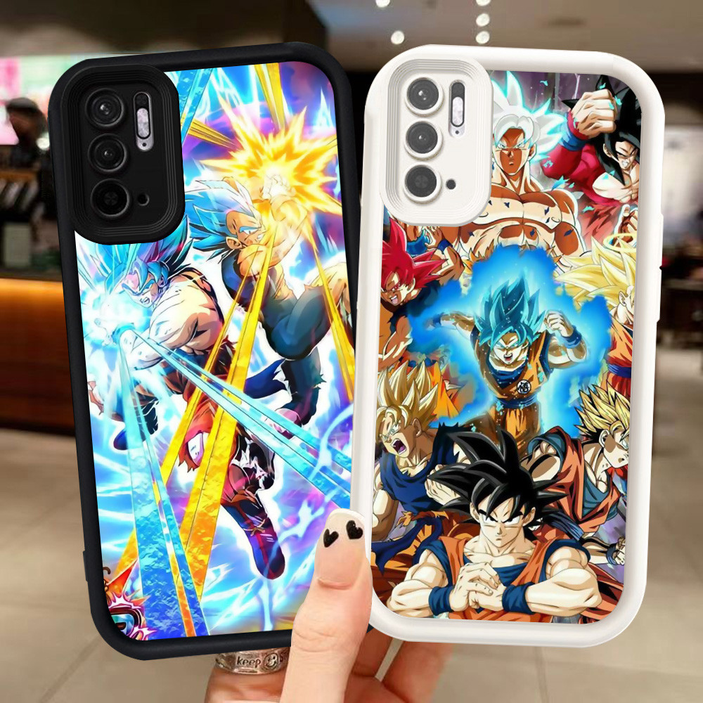 Z-30 Dragon Ball Putih Hitam Casing untuk Xiaomi Redmi Note 10T 10 10S Pro Max 5G Case