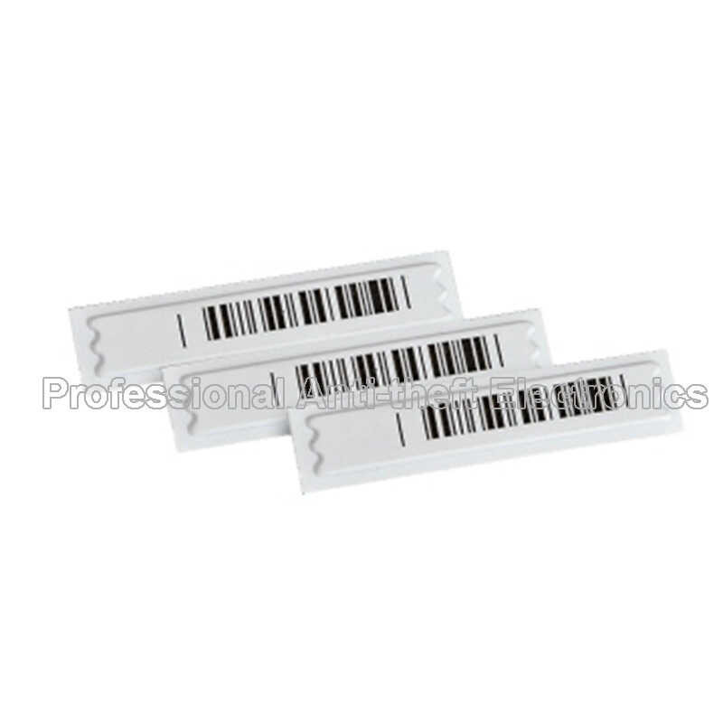 

58Khz eas AM soft label,adhesive security label, DR label X10000pcs dengan barcode