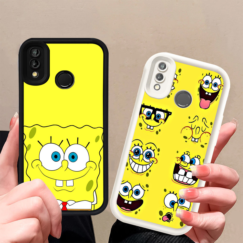 R-43 SpongeBob Case Lembut Casing untuk VIVO Y95 Y93 Y91C Y91 V9 Cover