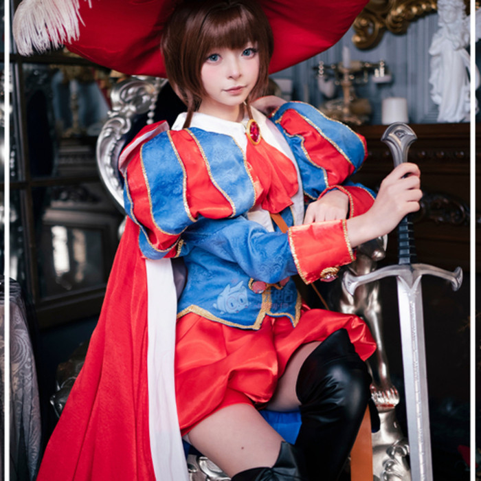 Dimensional Radio Magic Card Girl Sakura Prince Cosplay Anime Costume