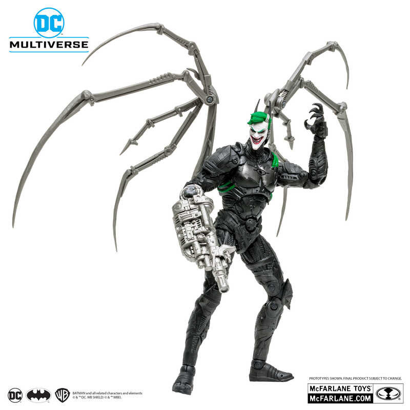 ￥ Mcfarlane Toys Batman: END FUTURE (Glow IN THE Dark Edition) LABEL GOLD DC MULTIVERSAL UNIVERSE