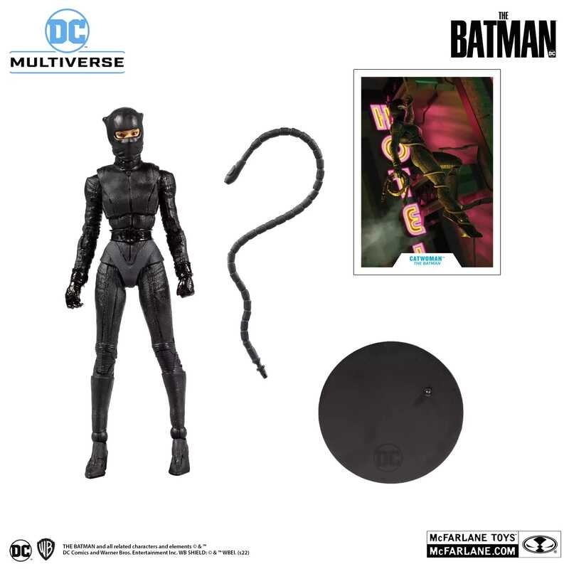 ￥ Mcfarlane Toys Variant (The Batman) 7 Inches Action Figure Dc Multiverse Catwoman Digital Colle