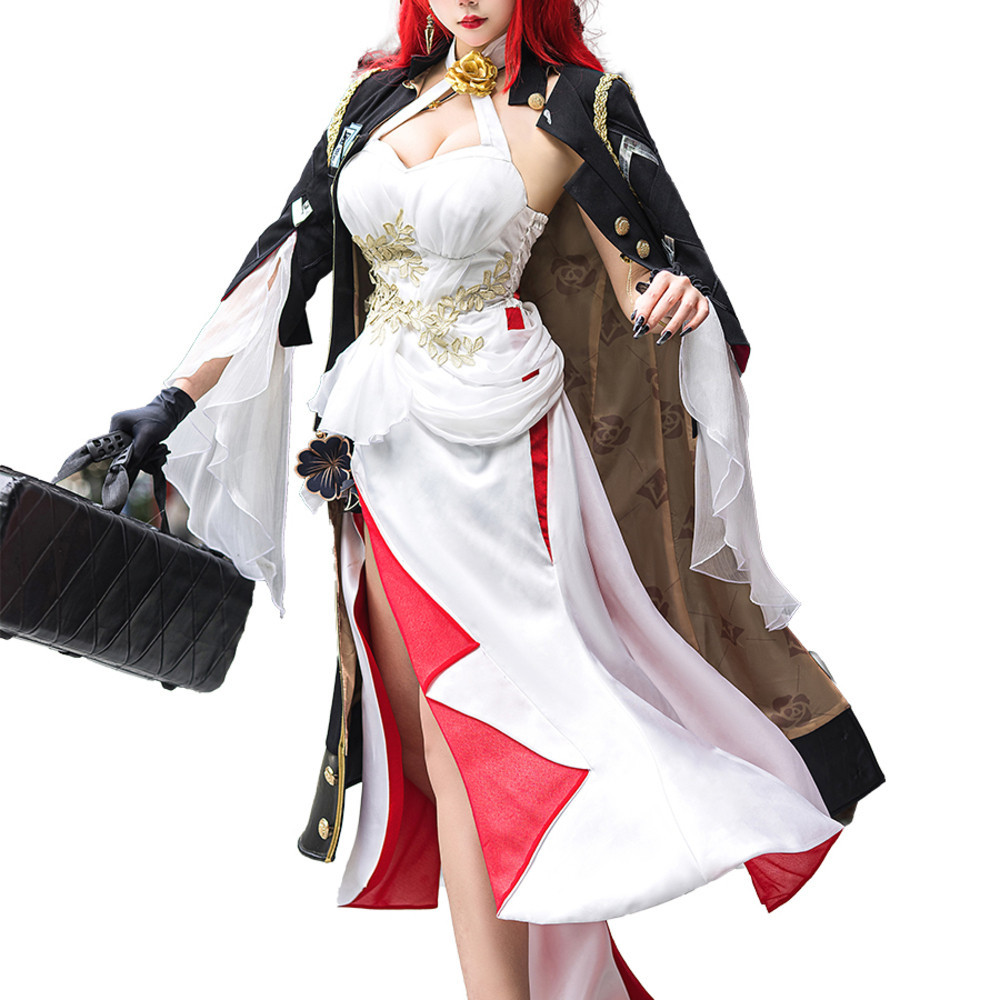 Uwowo Star Dome Railway Explorer Himeko Cosplay Costume Women's Dress Western Skirt Sister