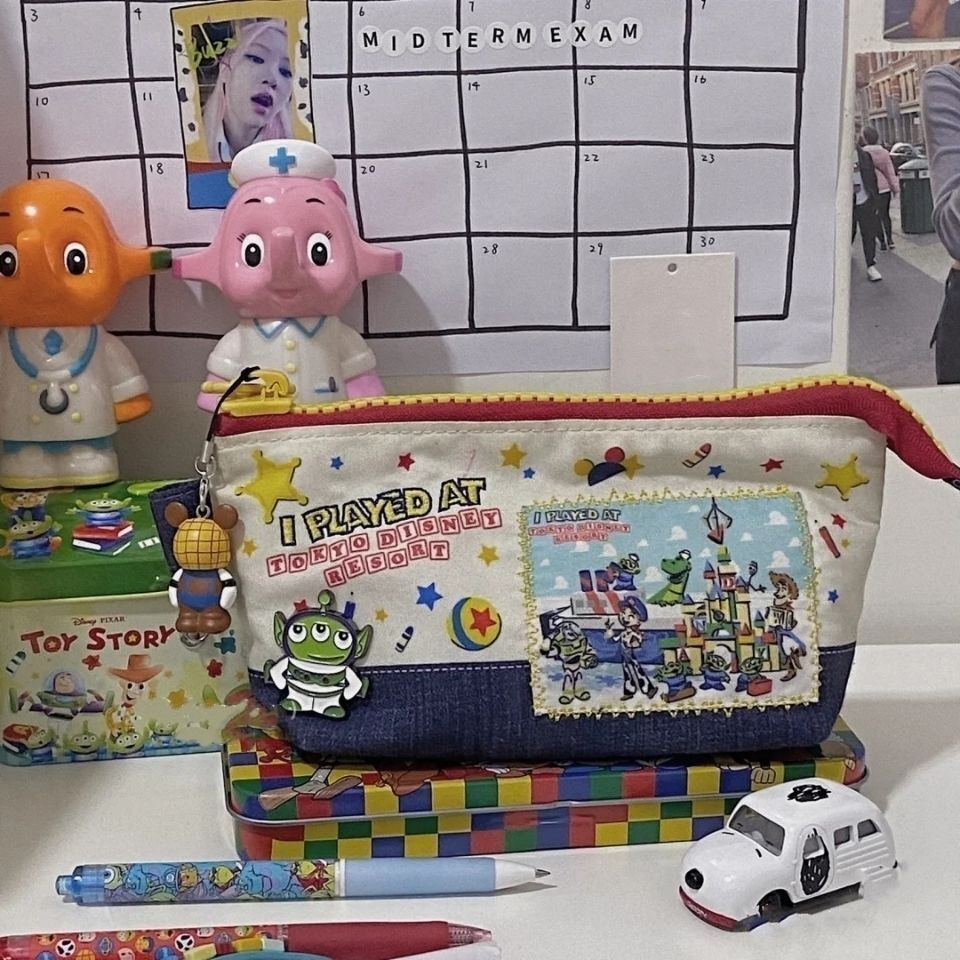 

Tempat Pensil Ins Kanvas Sederhana Besar Kapasitas Tinggi Nilai Warna Kecil Tidak Tampak Kartun Kantor Lucu Tas Import