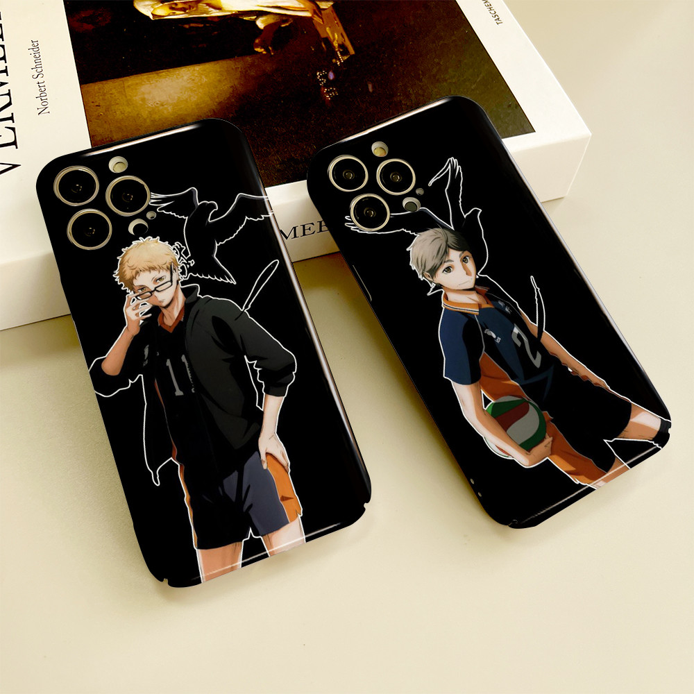 casing Cakupan penuh pola 360° Hard Case Untuk iPhone 6 6S 7 8 Plus XS Max X XR hp anti gores shockp