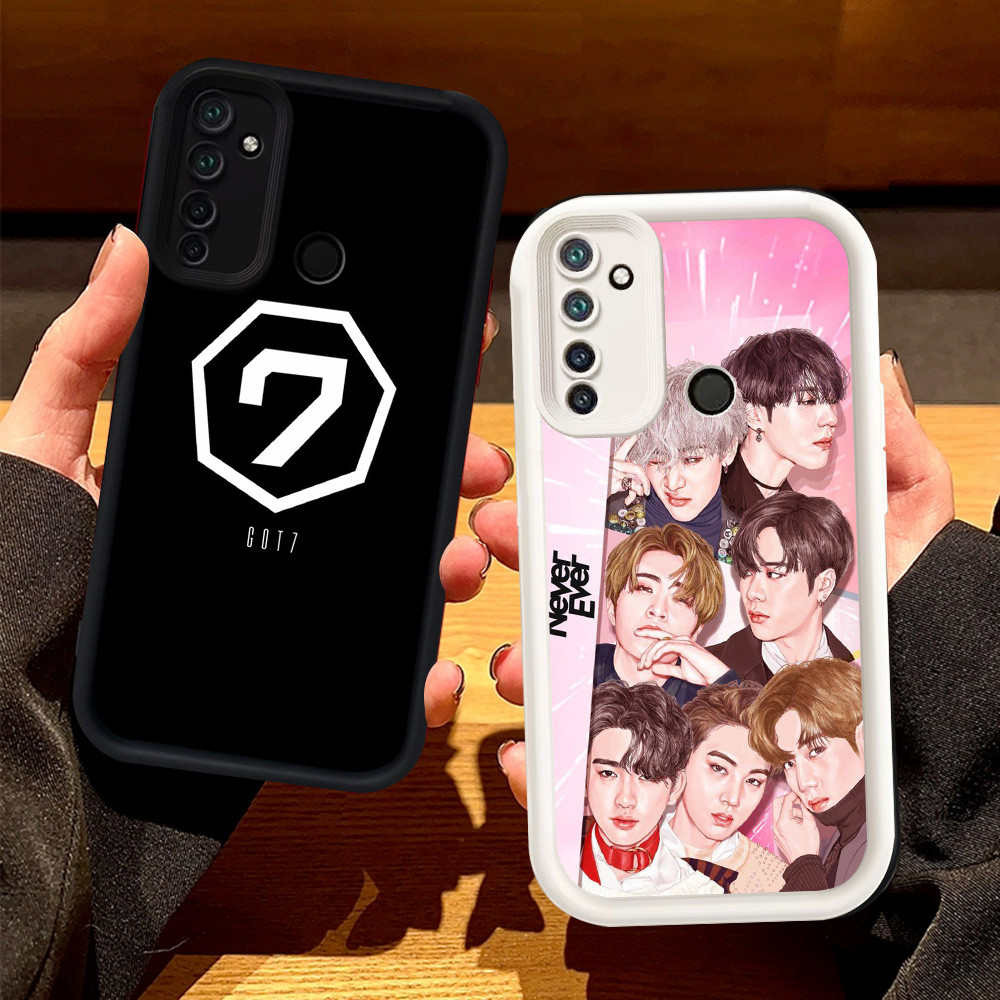 Casing untuk Realme 5i C71 C73 6i 5 5s Narzo 10 10A 20A C75 Silikon Case H-21 GOT7 Band