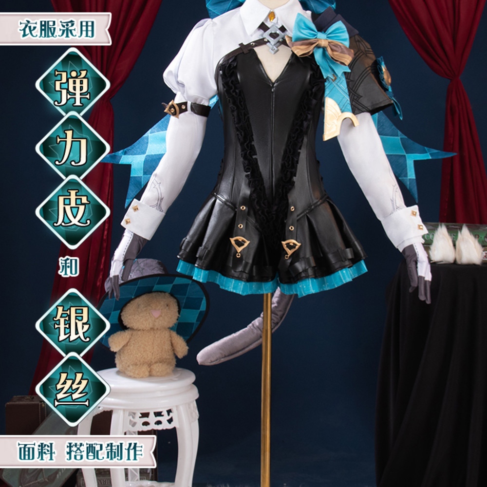 Pakaian Feng Dan menunjukkan Genshin Impact, Linnie Trini cosplay, pakaian wanita, animasi, cos paka