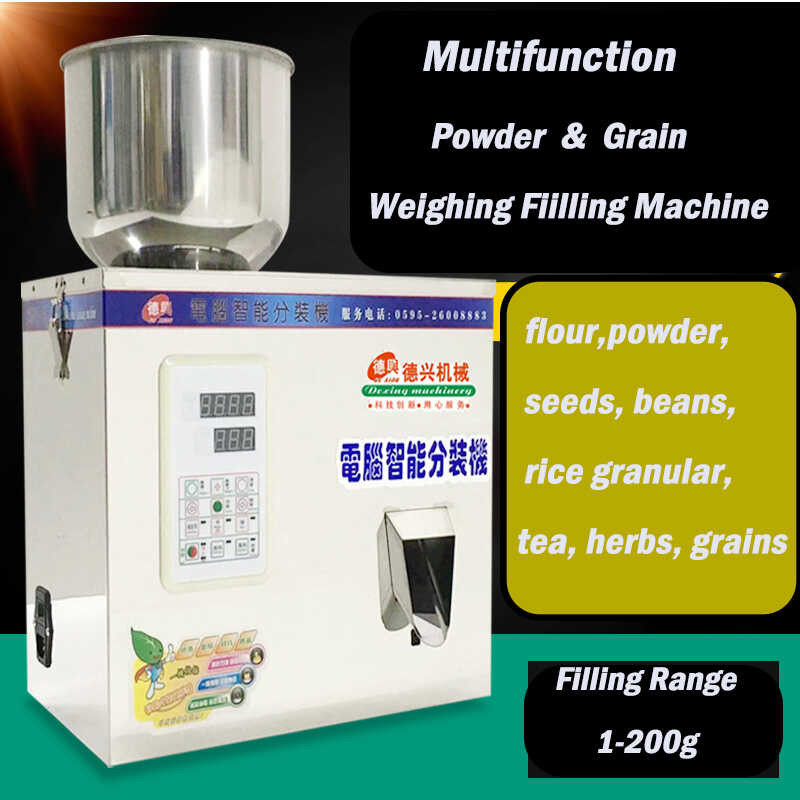 

Drg Powder Dispensing Filling Weighing hines · High Accuracy 1g Manual Grain Seeds Tea Packing