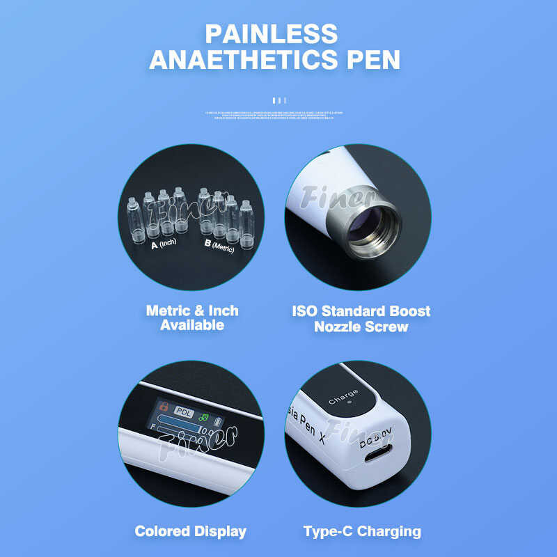 ￥ Lokal Tak Sakit Pen Veteran Sirip Anestesi Dengan Alat Klinik Gigi Display LCD Yang Dapat Diope