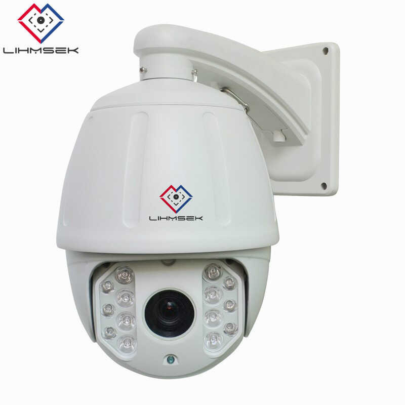 Lihmsek 18x Optical Zoom CCTV HD 7 inci Speed Dome PTZ Camera Outdoor Night vision IR 100M AHD