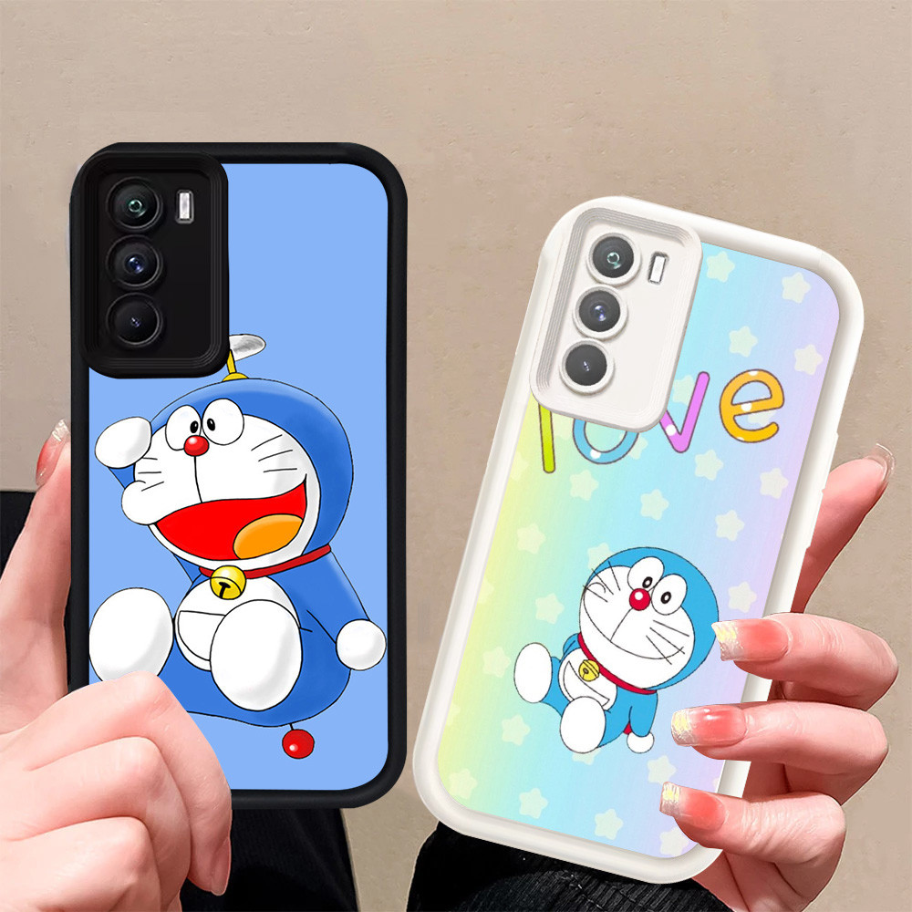 R-8 Doraemon Case Lembut Casing untuk OPPO A54S A16 A16S Cover