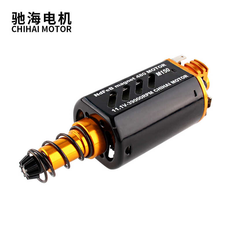 Chihai motor CHF-480WA-8514T CNC M150 N35 Nd-Fe-B high speed AEG Motor Long Axis for M4A1-J9 AC
