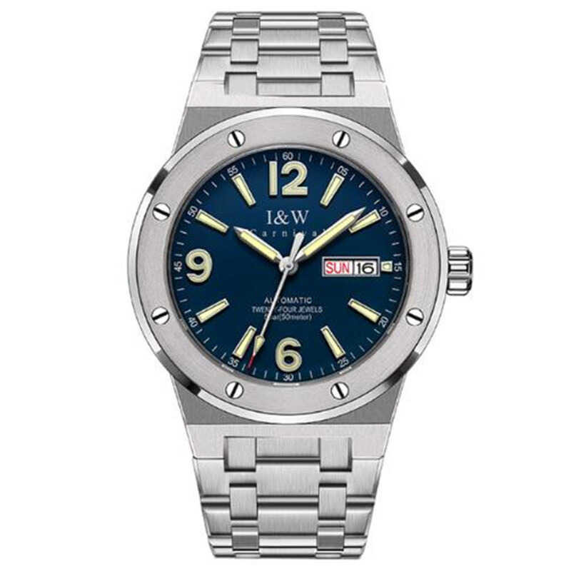 Carnival NH36 Brand Mchanical Mn Watch Sport Automatic watchs mn Watrproof 50M HD Luminous Caln