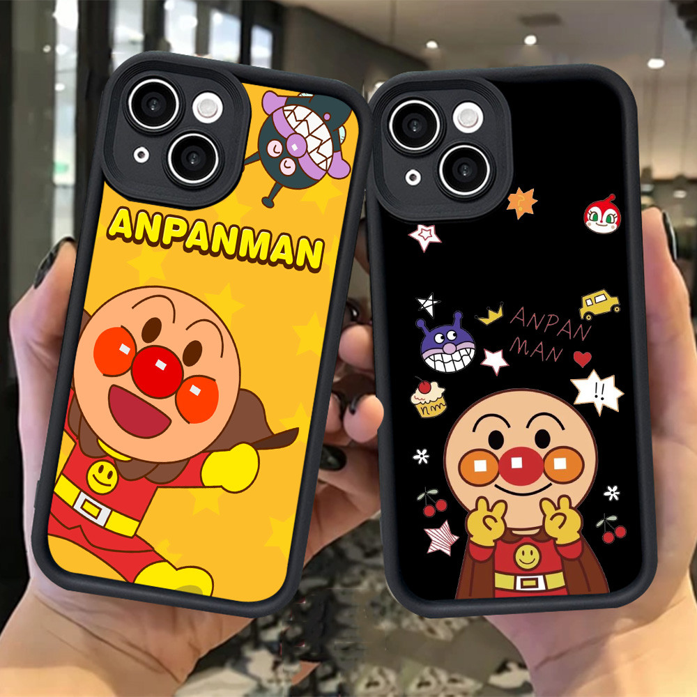 H-29 Anpanman Casing untuk Samsung Galaxy F04 A05 M04 M15 S21 A71 S24 S20 FE A73 A05S 5G