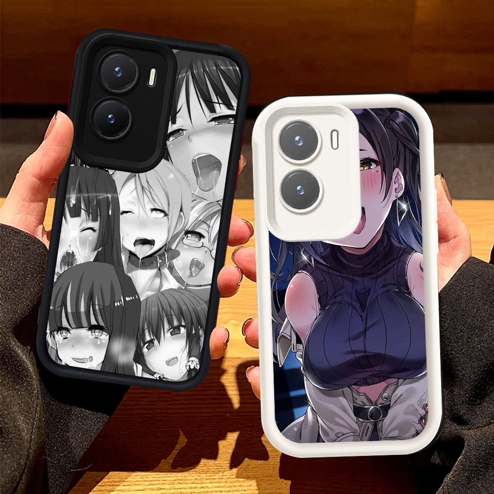 Casing untuk VIVO Y35 Y15a Y15s Y22 Y22s 5G Silikon Case H-19 Ahegao Anime