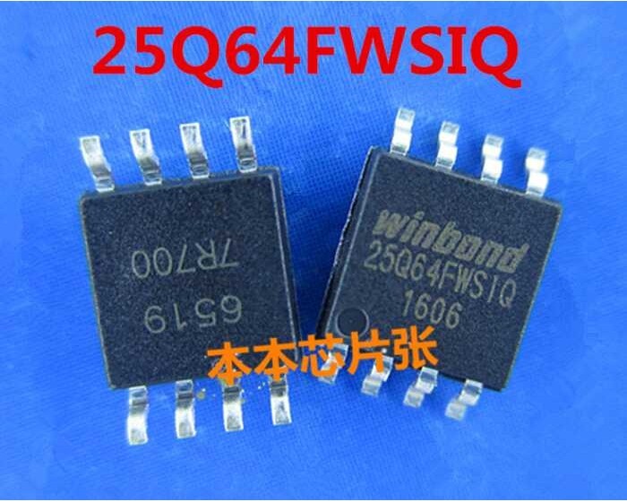 W25Q64FWSIQ Mxy W25Q64FWSSIQ 25Q64FWSIQ 25Q64FWSSIQ 26Q64 SOP8 iption IC FLASH 64M SPI 104MHZ 8