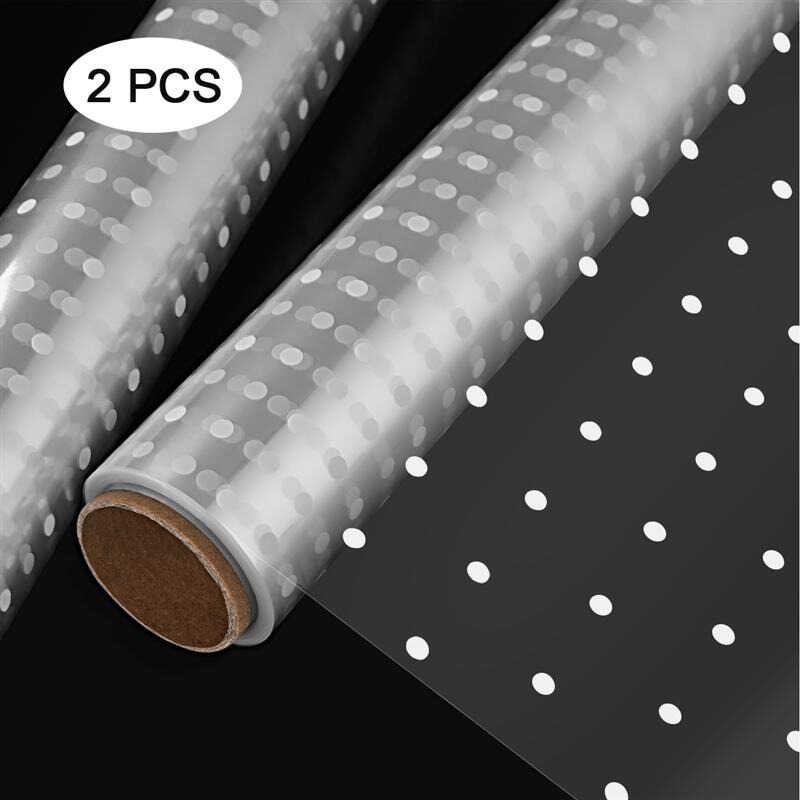 

Basket Rolls 2 Christmas Easter Clear Cellophane Wrapping Roll Paper Bags 2.5 Mil Thickness .5