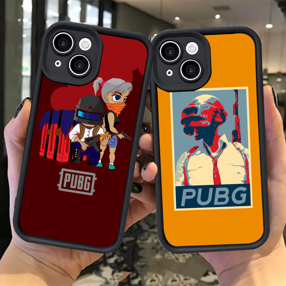 H-39 PUBG Casing untuk OPPO A16K A3X A16S A3 A15 A15S A16E A16 A3S Pro 5G
