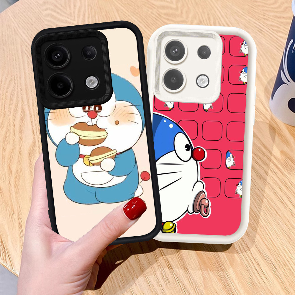 Casing untuk Xiaomi Redmi Note 13 Pro Plus 5G Silikon Case H-100 Doraemon