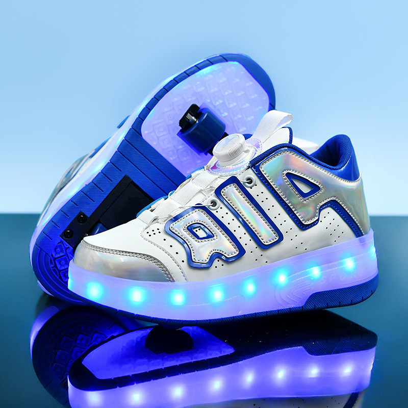 Sepatu Roda Anak  Drunken Township 2024 New Children's Trendy Running for Boys and Girls Sports Shoe