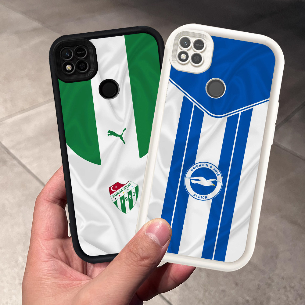 Casing untuk Realme Narzo 20 30A C21Y C25Y C21 Silikon Case H-73 tim sepak bola