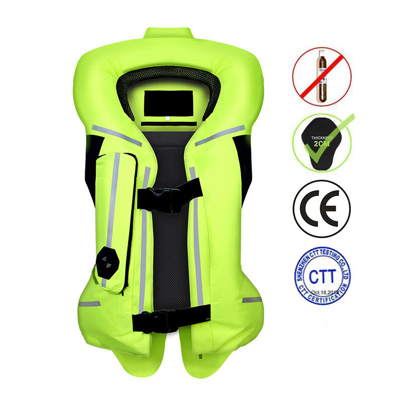 Pakaian air bag baru Huanqiu, generasi kedua, rompi perlindungan keselamatan, sepeda motor yang bisa