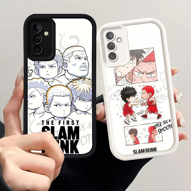 Casing untuk Samsung Galaxy M15 S24 S21 FE A55 5G Silikon Case H-77 Slam Dunk