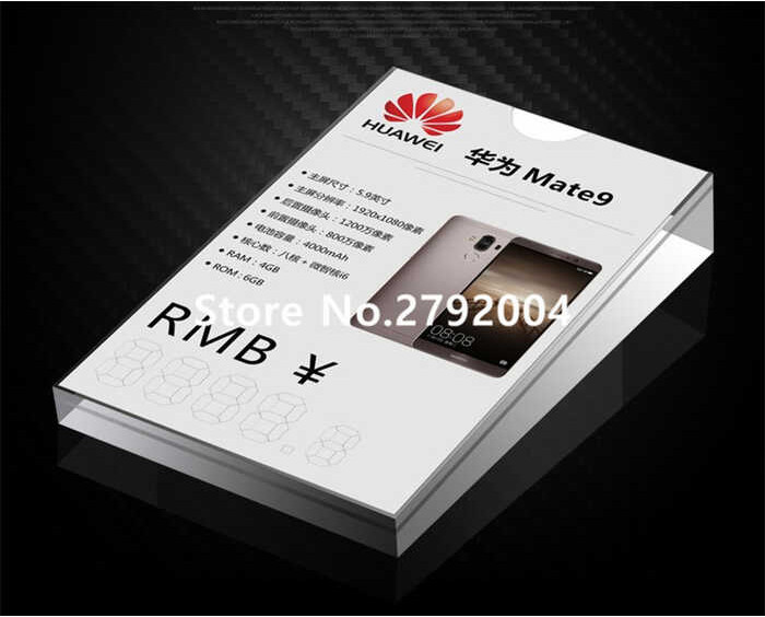 

10pcs/lot Rencana Baru Tampilkan Tanda Akrilik Berdiri Tabel Nama Tag Harga Pemilik Menu Advers