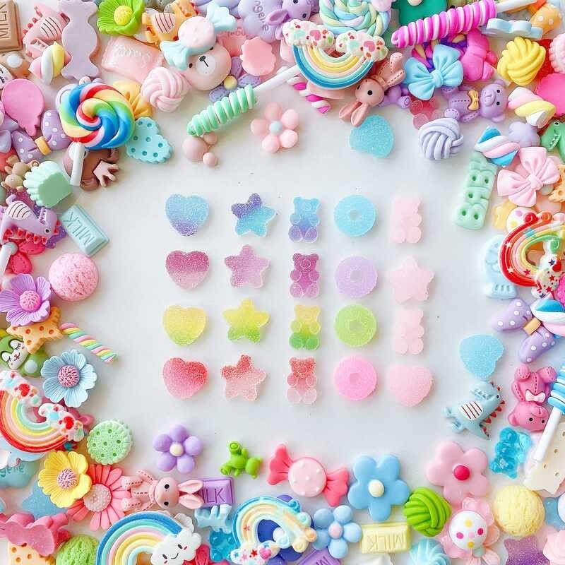 

￥ 10/30 Pcs Scrapbooking Cut St, Bulk Mixd Rsin Flatback Animal Ornamnt Supplis For Craft Making