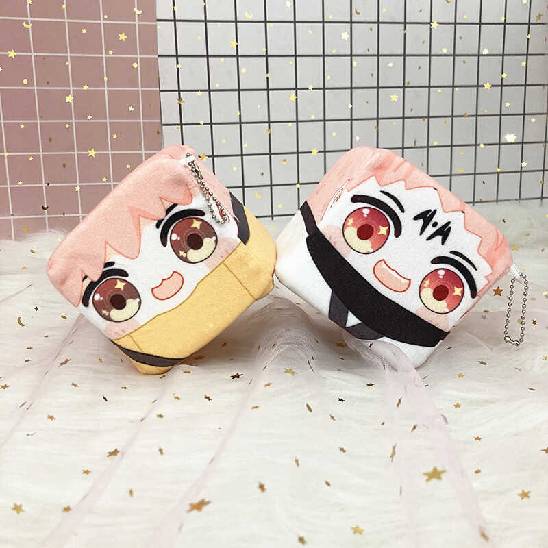 ￥ 10 Cm Doll Jujutsu Kaisen Itadori Yuji Gojo Satoru Action Pendant Cute Anime Soft Plush Kids To