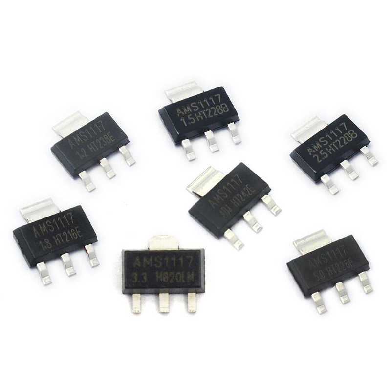 AMS1117-3.3V 50PCS AMS1117 AMS1117-ADJ AMS1117-1.8 AMS1117-1.2 AMS1117-2.5 AMS1117-3.3 AMS1117-