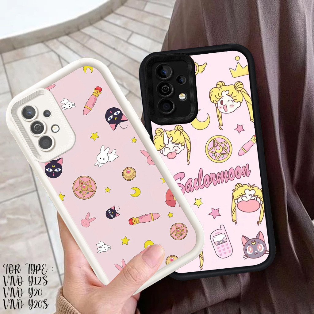 R-39 Cute Sailor moon Case Lembut Casing untuk Samsung Galaxy A32 A52 A23 A73 A52S 5G Cover