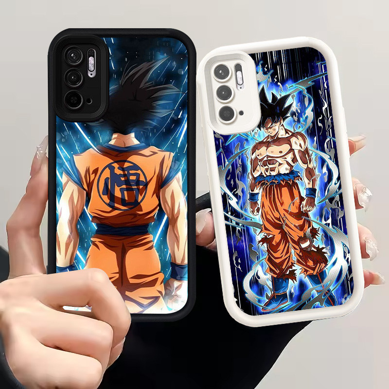 Casing untuk Xiaomi Redmi Note 10T 10 10S Pro 5G Silikon Case H-15 Dragon Goku Ball Vegeta
