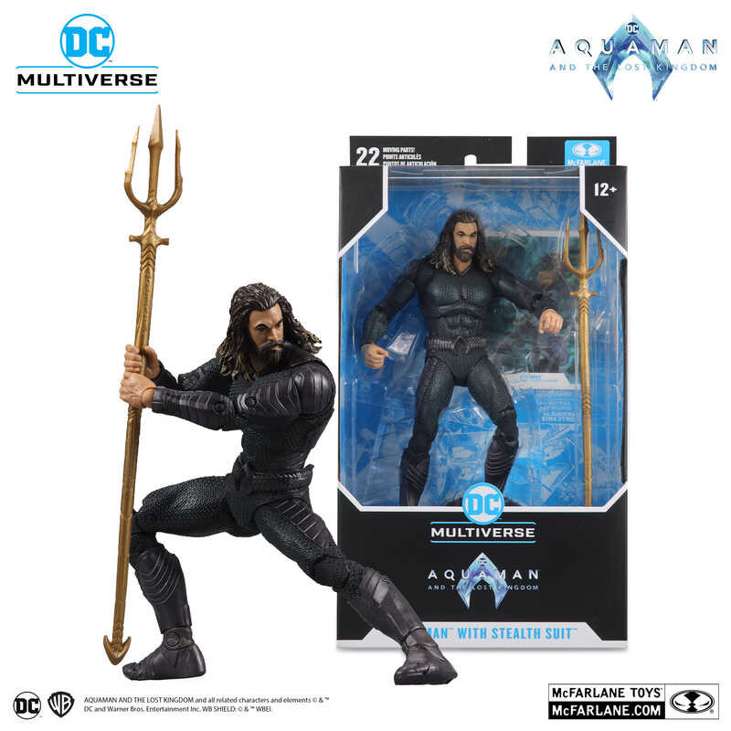 ￥ Mcfarlane Toys Aquaman: Lost Kingdom 2 The Movie King Of The Sea Series DC Multiverse 7" Action