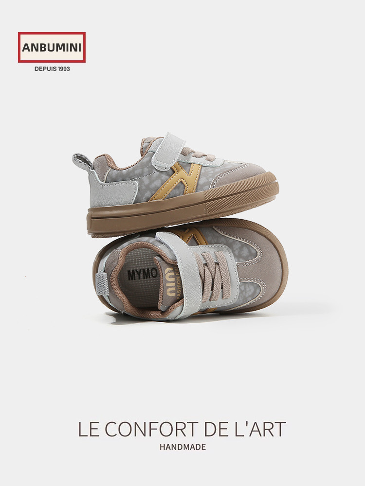 Amp Mickey Baby Papan Semi Musim Gugur Baru Anak laki-laki Kasual Gadis Bayi Softsole Belajar Olahra