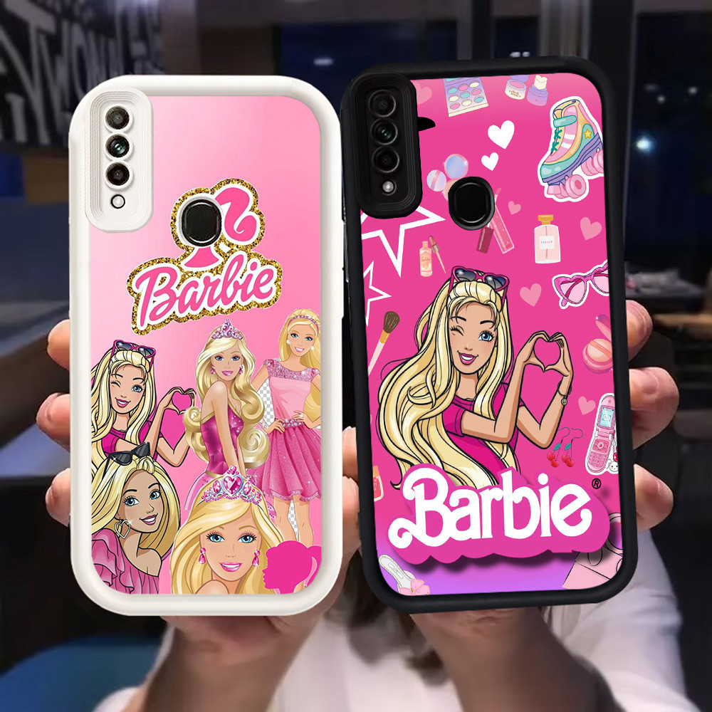 Z-47 Barbie Girl Putih Hitam Casing untuk OPPO A31 Reno 3 A91 F15 2020 Case