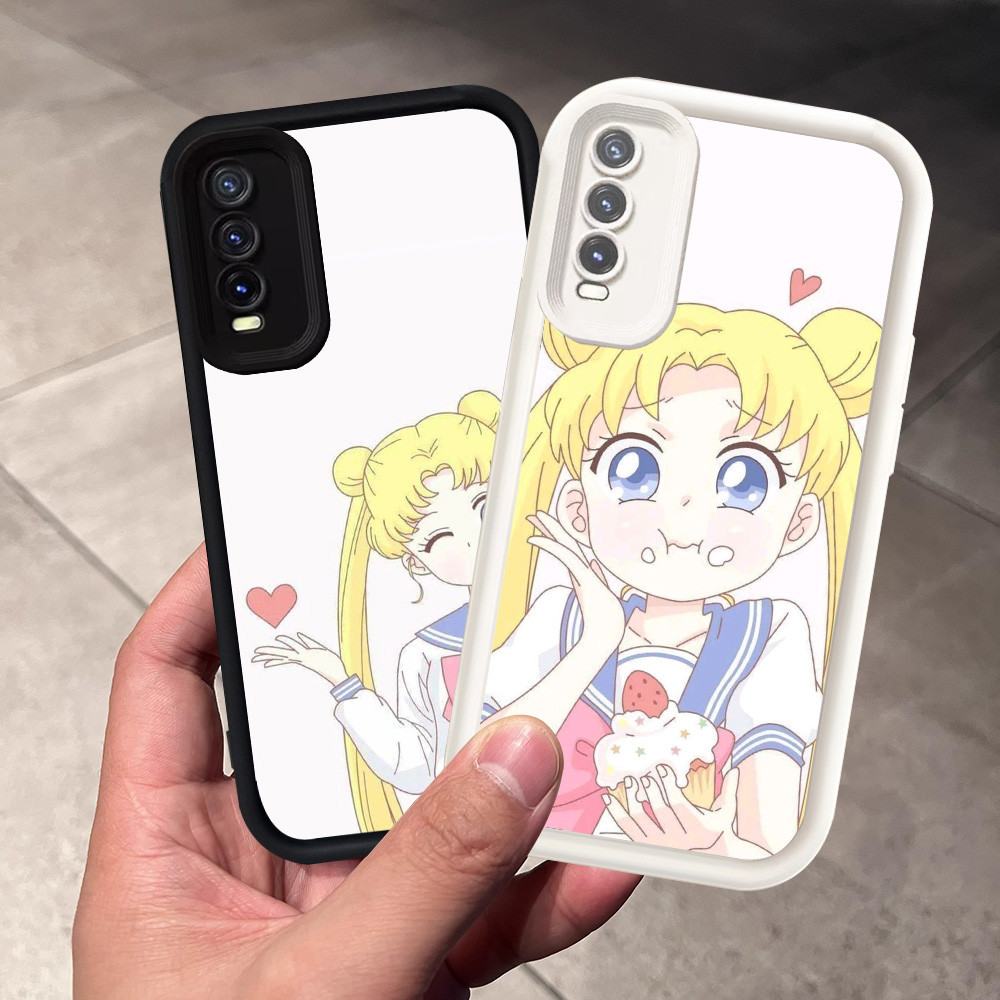 Casing untuk Samsung Galaxy A50 A50s A30 A30s Silikon Case H-63 Sailor Moon