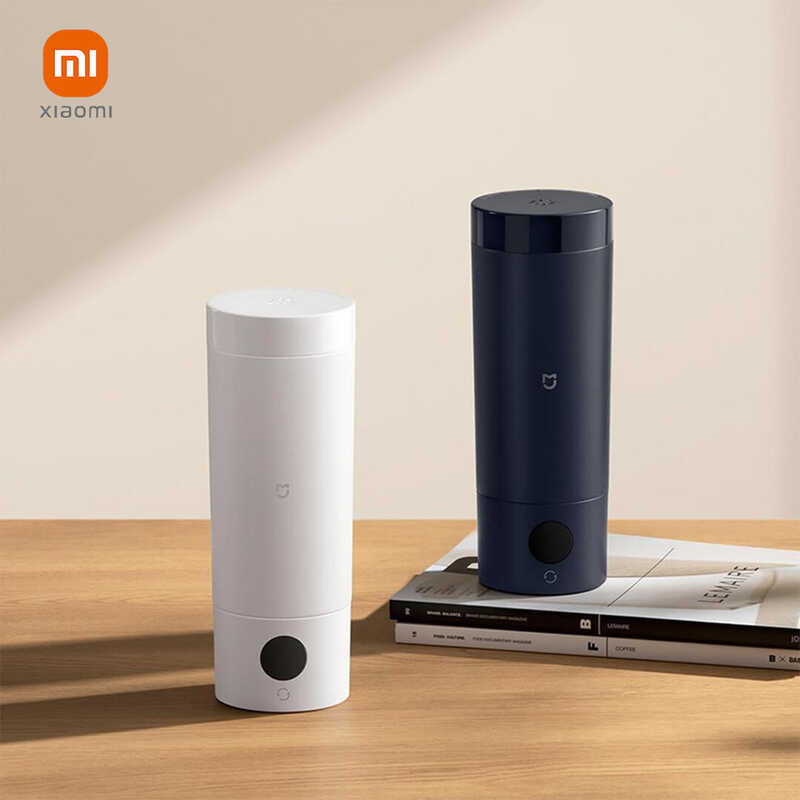 2023 NEW XIAOMI Mijia Portable Electric 2 Thermos Cup Fast Water Boiler 350ml Smart Temperature