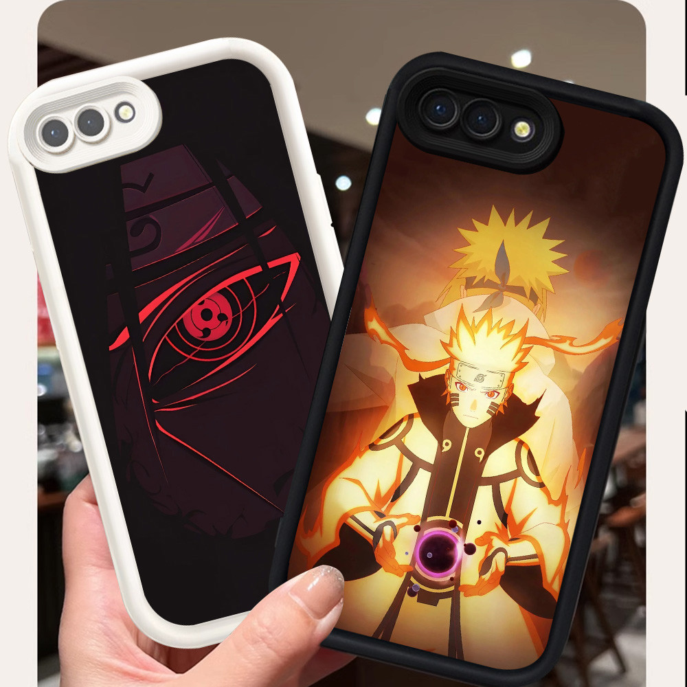 Casing untuk OPPO A3S A5 A83 A39 A37 F5 A12E A1K Realme C2 C2s Silikon Case H-89 Naruto Itachi