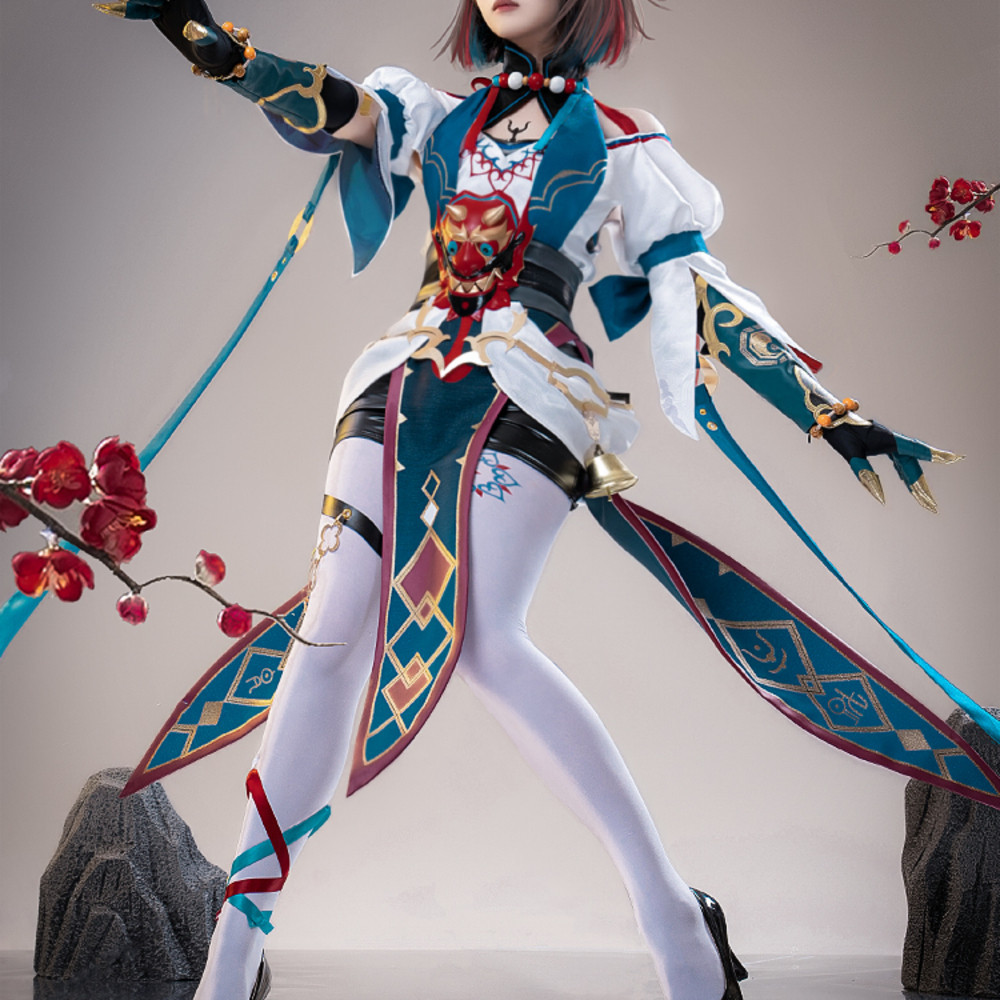 Jimeng Collapse Dome Railway Snow Coat Cosplay Clothing Female Star Iron Cos Game Same Set