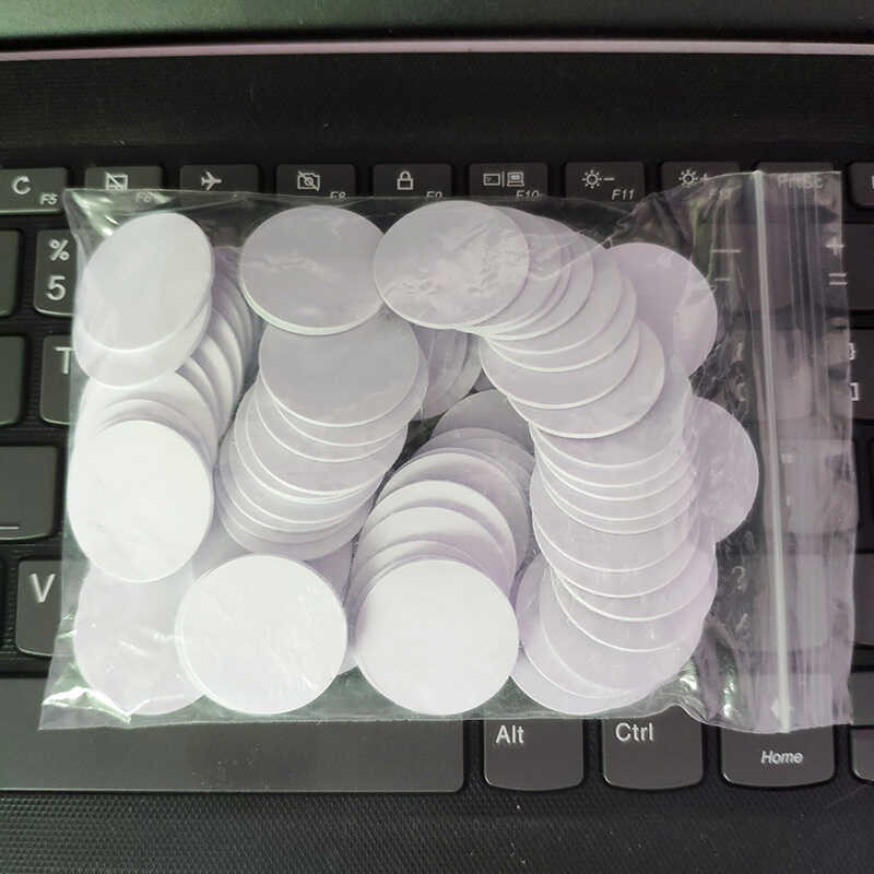 

Coin 100pcs RFID Tag Keyfob Tulis ulang UID 13.56MHz Blok Ditulis 0 HF ISO14443A Digunakan untu