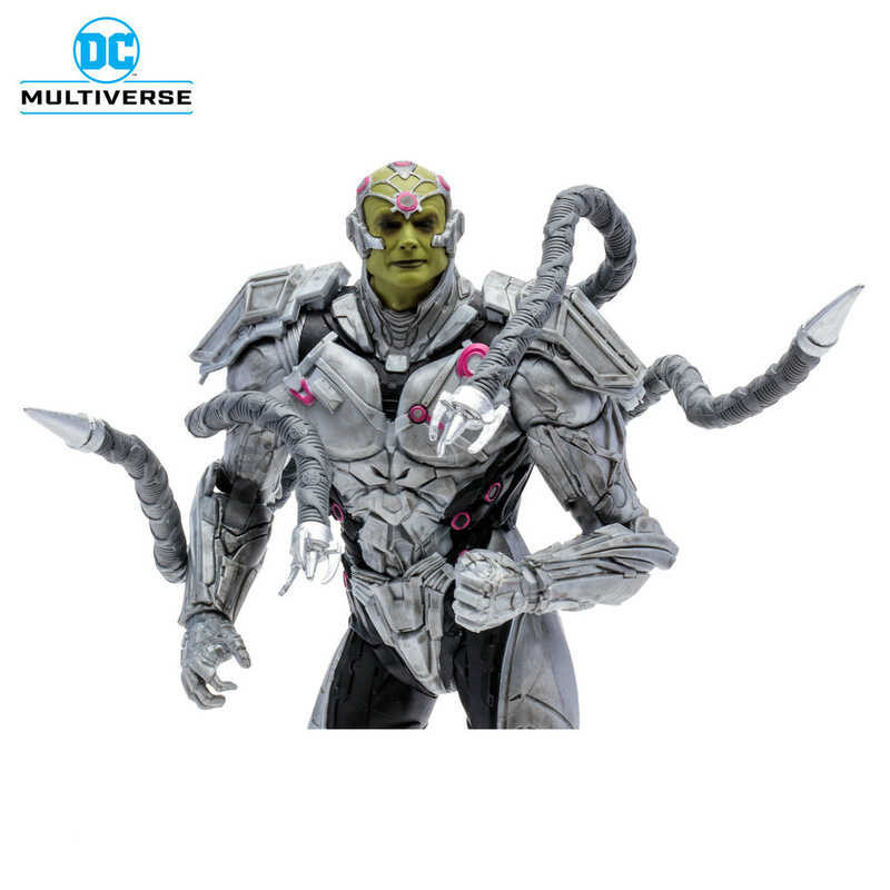 ￥ Mcfarlane Ts DC Multiverse Brainiac Superman Injustice 2 Anime Action Figure Statue Figurine Pv