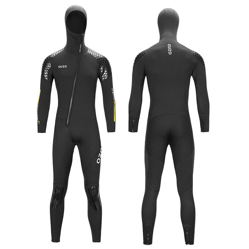 

baju diving wanita Pakaian 3 mm, melompat bertutup pria wanita, dan hangat tebal, menyelam surfing, snorkeling, pakaian basah berenang