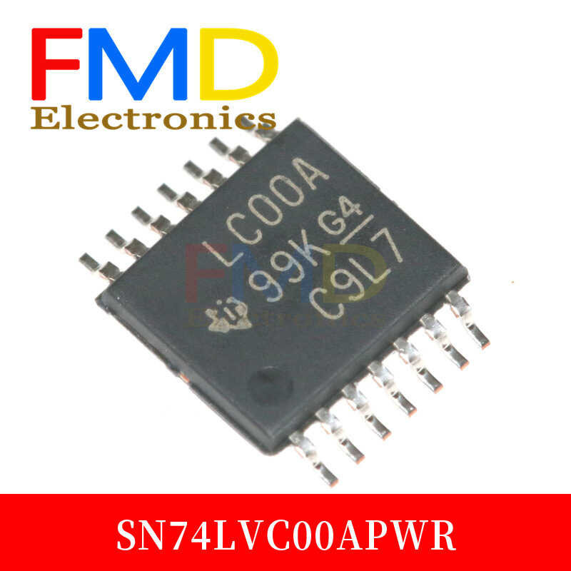 Agen baru 5PCS/LOT SN74C00APWR TSSOP 2-14 empat input jalan adalah chip logik gerbang nand